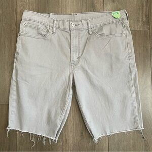 Men’s Levi’s light gray shorts size 36 waist